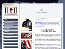 Tablet Screenshot of incourtcamera.com